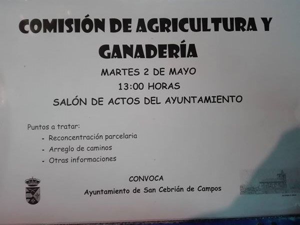 Comisión de Agricultura y ganadería