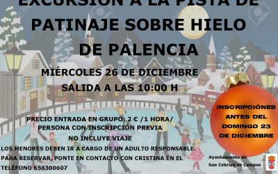 Excursión a la pista de patinaje de Palencia